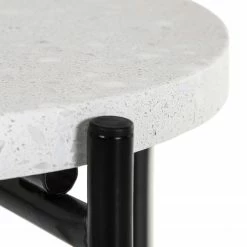Norrwood Beistelltisch Terrazzo V - Terrazzo / Metall - Mehrfarbig / Schwarz -WOHNZIMMERMÖBEL Verkäufe 1000182834 190731 14365400064 DETAILS P000000001000182834
