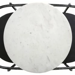 Red Living Couchtisch Pondo - Akazie massiv / Marmor - Schwarz / Weiß -WOHNZIMMERMÖBEL Verkäufe 1000182837 190731 14365600084 DETAILS P000000001000182837