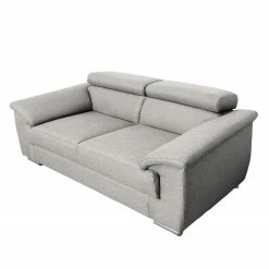 Modoform Sofa Swaine (3-Sitzer) - Webstoff - Lichtgrau