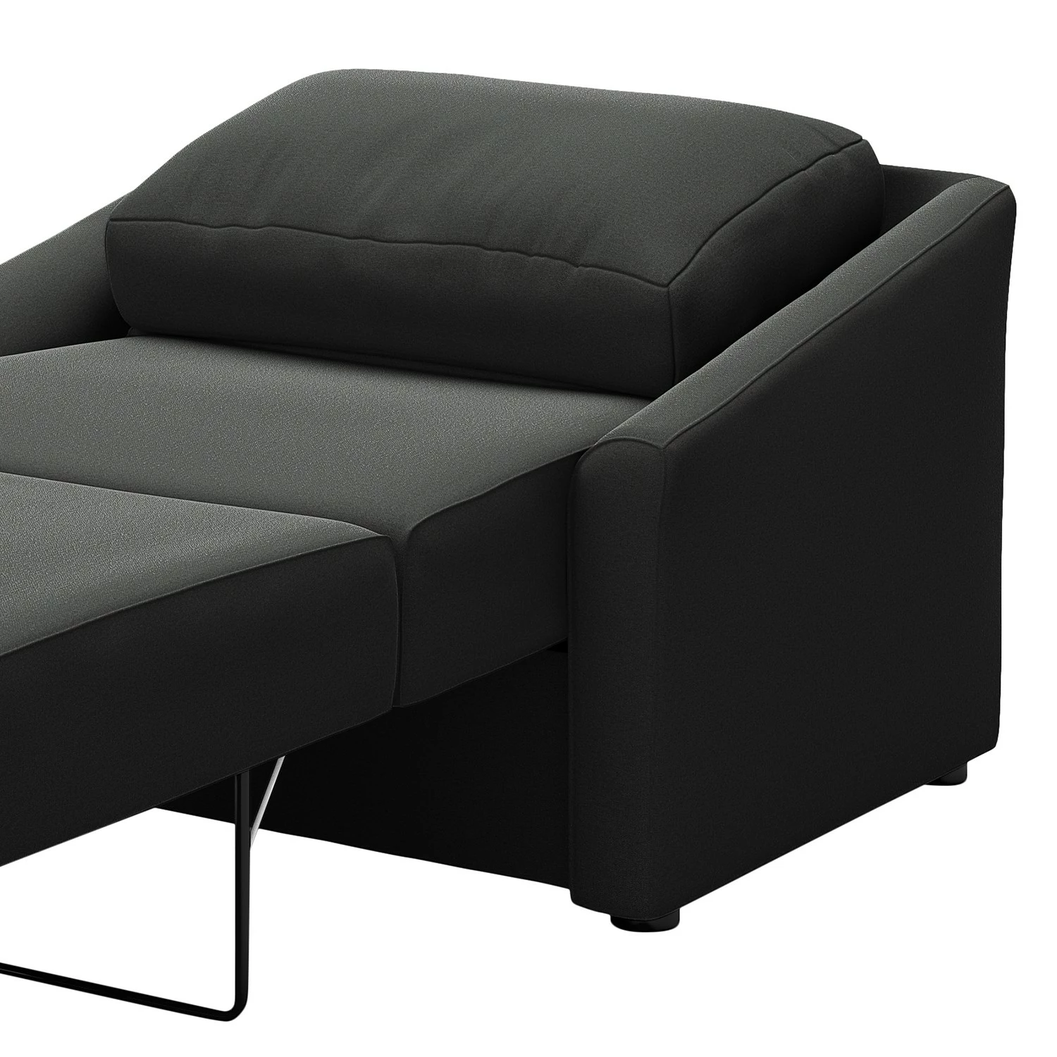 Modoform Sessel Rifton II - Microfaser - Schwarz 11 Modoform Sessel Rifton II - Microfaser - Schwarz – Bild 11