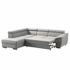 Fredriks Ecksofa Swain - Webstoff - Lichtgrau - Longchair davorstehend links - Schlaffunktion 13 Fredriks Ecksofa Swain - Webstoff - Lichtgrau - Longchair davorstehend links - Schlaffunktion -WOHNZIMMERMÖBEL Verkäufe 1000183414 210323 15242501811 DETAILS P000000001000183414