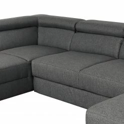 Modoform Wohnlandschaft Swaine - Webstoff - Anthrazit - Longchair davorstehend rechts - Ohne Schlaffunktion -WOHNZIMMERMÖBEL Verkäufe 1000183423 191111 17585700776 DETAILS P000000001000183423