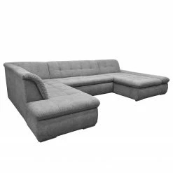 Loftscape Wohnlandschaft Lemley - Webstoff - Platin - Longchair davorstehend rechts - Keine Funktion -WOHNZIMMERMÖBEL Verkäufe 1000183479 190927 15250002999 DETAILS P000000001000183479