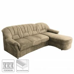 Modoform Ecksofa Wells - Flachgewebe - Cappuccino - Longchair davorstehend rechts - Schlaffunktion -WOHNZIMMERMÖBEL Verkäufe 1000183491 191111 17591601005 ICON DETAILS P000000001000183491 icon seal