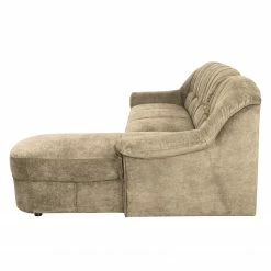 Modoform Ecksofa Wells - Flachgewebe - Cappuccino - Longchair davorstehend rechts - Schlaffunktion -WOHNZIMMERMÖBEL Verkäufe 1000183491 191111 17591601008 DETAILS P000000001000183491