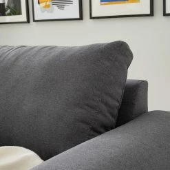 Fredriks Sofa Nampa II (3-Sitzer) - Webstoff - Hellgrau -WOHNZIMMERMÖBEL Verkäufe 1000183921 200211 09331600003 DETAILS P000000001000183921