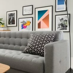 Mørteens Sofa Sindi II (3-Sitzer) - Webstoff - Hellgrau -WOHNZIMMERMÖBEL Verkäufe 1000183934 210323 15251301919 MOOD DETAILS P000000001000183934 mood