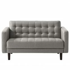 Mørteens Sofa Sindi II (2-Sitzer) - Webstoff - Hellgrau -WOHNZIMMERMÖBEL Verkäufe 1000183936 210323 15251701929 DETAILS P000000001000183936