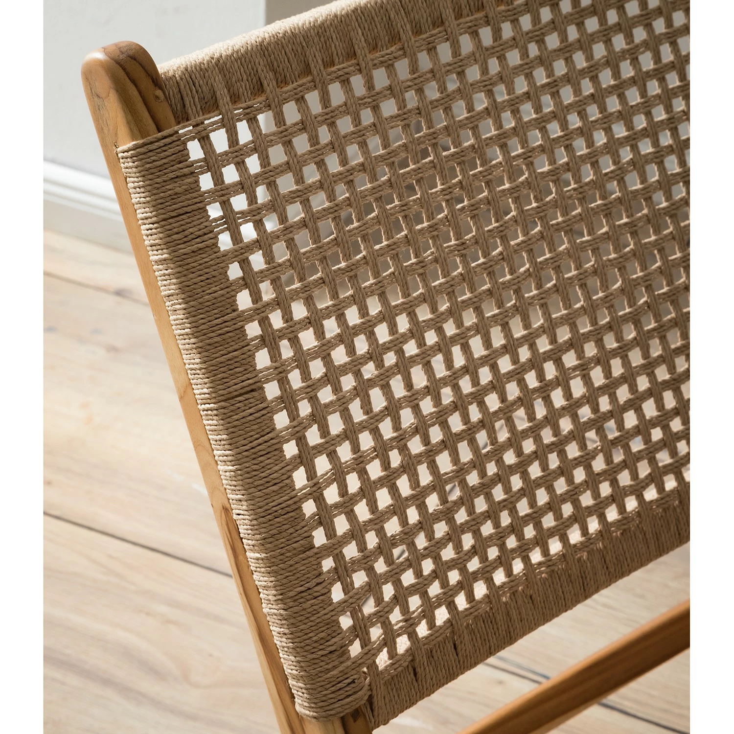 Ars manufacti Loungesessel Sulina - Papiergeflecht/ Teakholz massiv - Natur / Teak 12 Ars manufacti Loungesessel Sulina - Papiergeflecht/ Teakholz massiv - Natur / Teak – Bild 12