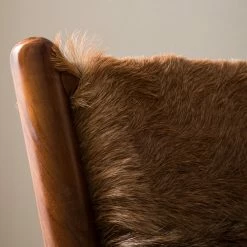 Ars manufacti Loungesessel Howden - Kuhfell / Teakholz massiv - Kuhmuster / Teak -WOHNZIMMERMÖBEL Verkäufe 1000183950 200529 13275900009 DETAILS P000000001000183950