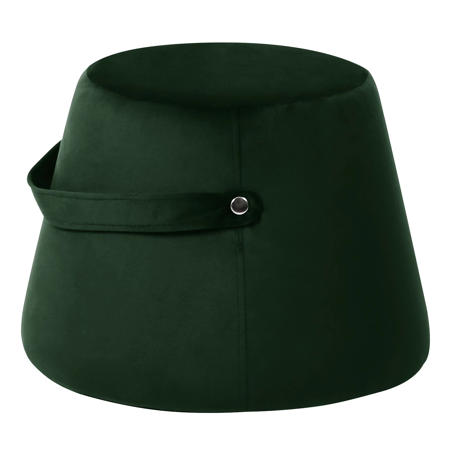 Mørteens Polsterhocker Alok - Samt - Antikgrün 2 Mørteens Polsterhocker Alok - Samt - Antikgrün – Bild 2