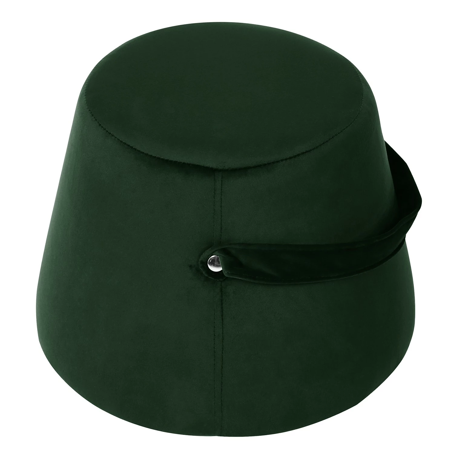 Mørteens Polsterhocker Alok - Samt - Antikgrün 4 Mørteens Polsterhocker Alok - Samt - Antikgrün – Bild 4