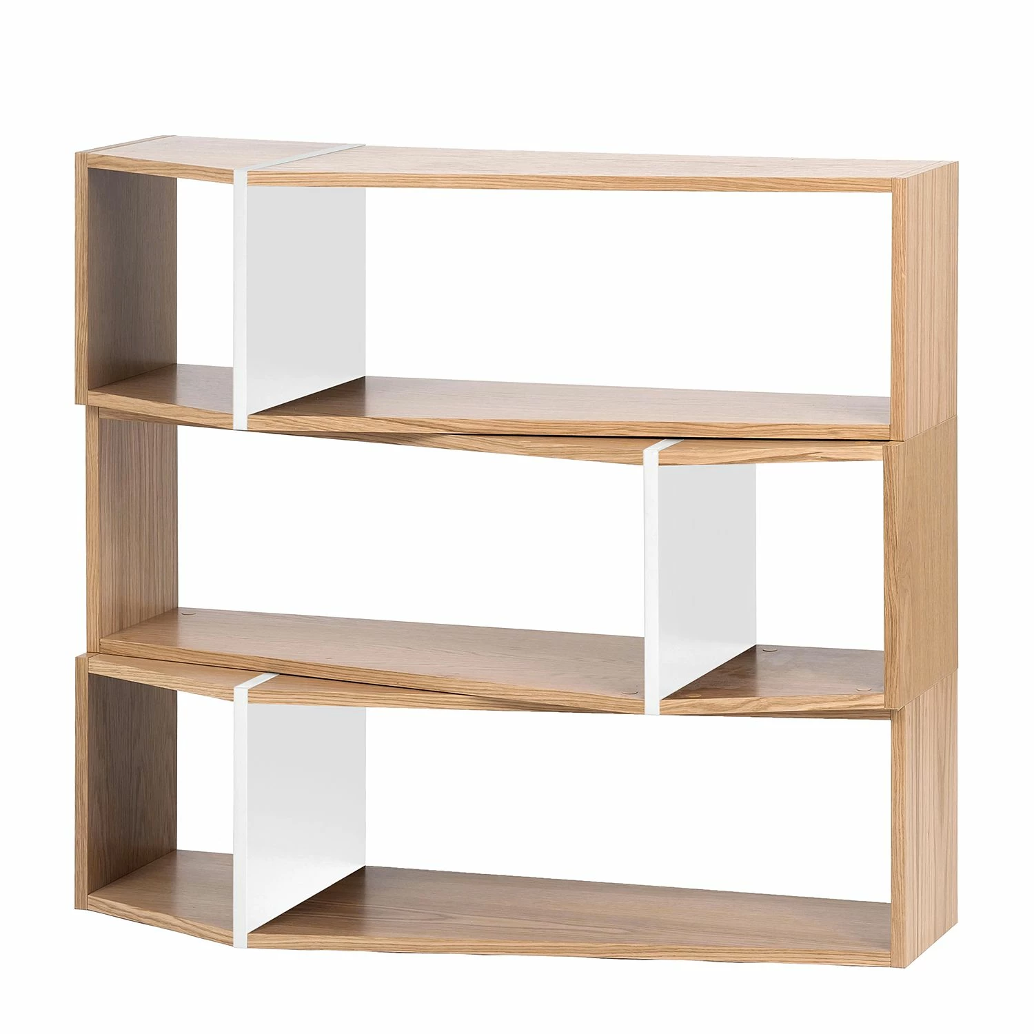 Temahome Regal One II - Eiche / Weiß 1 Temahome Regal One II - Eiche / Weiß