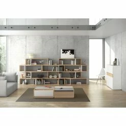 Temahome Regal One II - Eiche / Weiß 11 Temahome Regal One II - Eiche / Weiß -WOHNZIMMERMÖBEL Verkäufe 1000183985 190806 13223100017 MOOD DETAILS P000000001000183985 mood