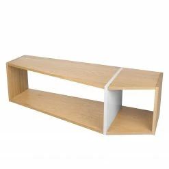 Temahome Regal One II - Eiche / Weiß 13 Temahome Regal One II - Eiche / Weiß -WOHNZIMMERMÖBEL Verkäufe 1000183985 190806 13223100019 DETAILS P000000001000183985