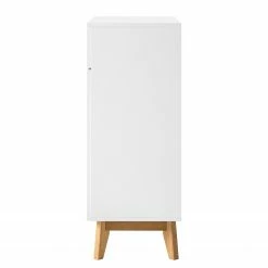 Mørteens Kommode Tenabo - Eiche teilmassiv - Weiß / Eiche -WOHNZIMMERMÖBEL Verkäufe 1000184270 200121 13084100022 DETAILS P000000001000184270