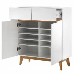 Mørteens Kommode Tenabo - Eiche teilmassiv - Weiß / Eiche -WOHNZIMMERMÖBEL Verkäufe 1000184270 200121 13084100023 DETAILS P000000001000184270