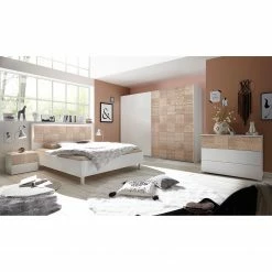 LC Spa Kommode Laussonne - Weiß / Eiche Sonoma Dekor -WOHNZIMMERMÖBEL Verkäufe 1000184312 210323 15253101966 MOOD DETAILS P000000001000184312 mood