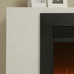 Loftscape Elektrokamin Saragossa - Weiß / Bernstein -WOHNZIMMERMÖBEL Verkäufe 1000184340 190814 12103500074 DETAILS P000000001000184340