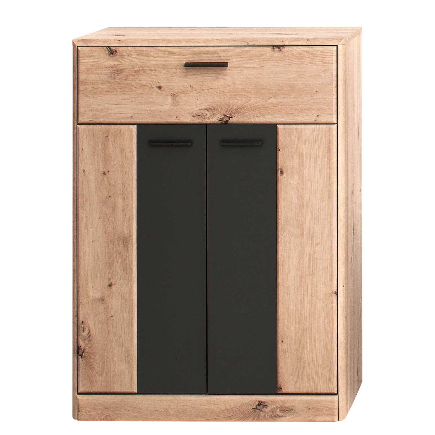 Naturoo Schuhkommode Coulogne - Balkeneiche Dekor / Grau 4 Naturoo Schuhkommode Coulogne - Balkeneiche Dekor / Grau – Bild 4