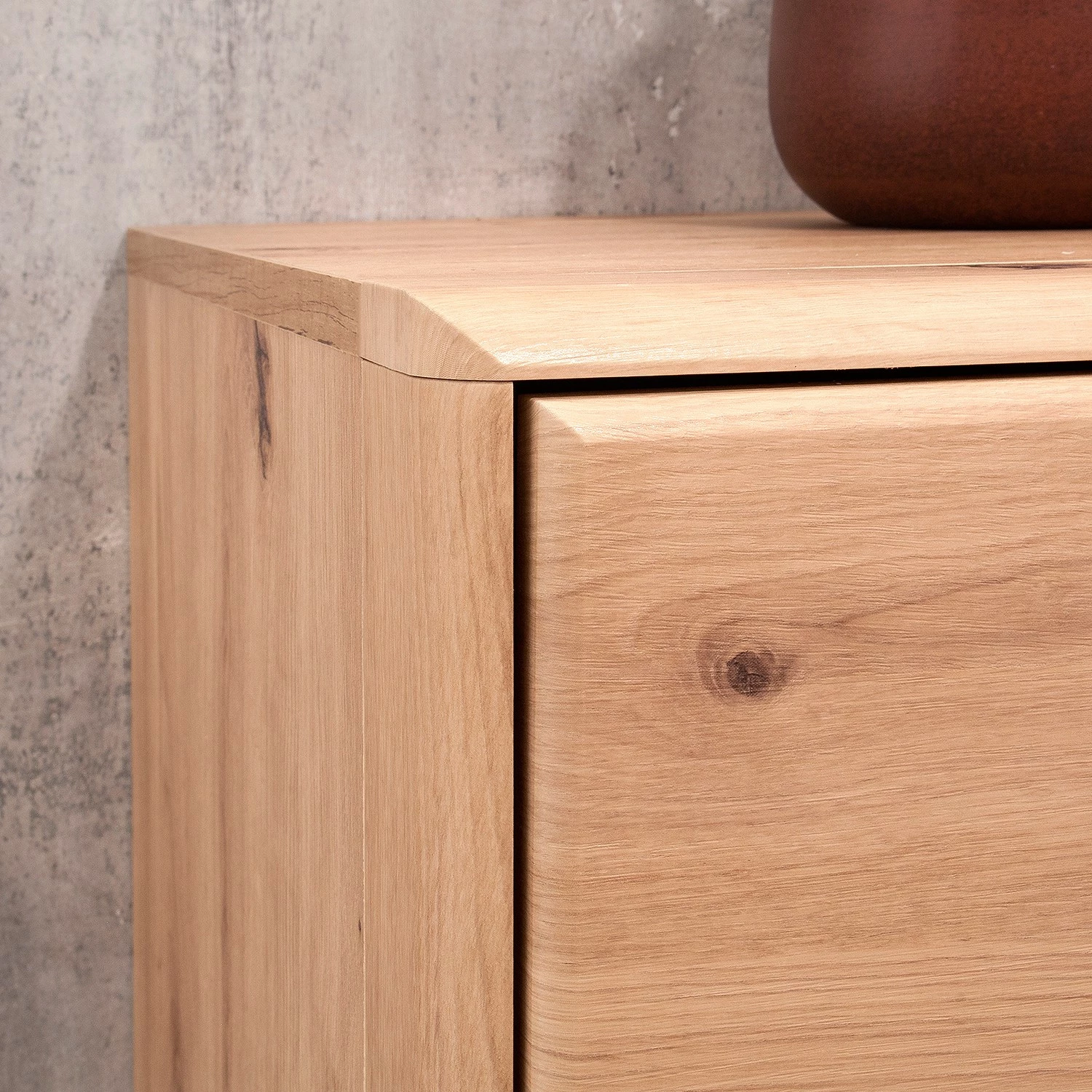 Naturoo Schuhkommode Coulogne - Balkeneiche Dekor / Grau 9 Naturoo Schuhkommode Coulogne - Balkeneiche Dekor / Grau – Bild 9