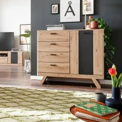 Naturoo Kommode Coulogne - Balkeneiche Dekor / Grau - Breite: 119 cm 9 Naturoo Kommode Coulogne - Balkeneiche Dekor / Grau - Breite: 119 cm -WOHNZIMMERMÖBEL Verkäufe 1000184638 190827 14261200055 MOOD DETAILS P000000001000184638 mood