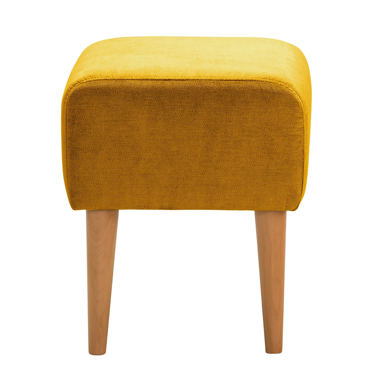 Norrwood Polsterhocker Oldbury I - Webstoff Lito: Maisgelb 3 Norrwood Polsterhocker Oldbury I - Webstoff Lito: Maisgelb – Bild 3