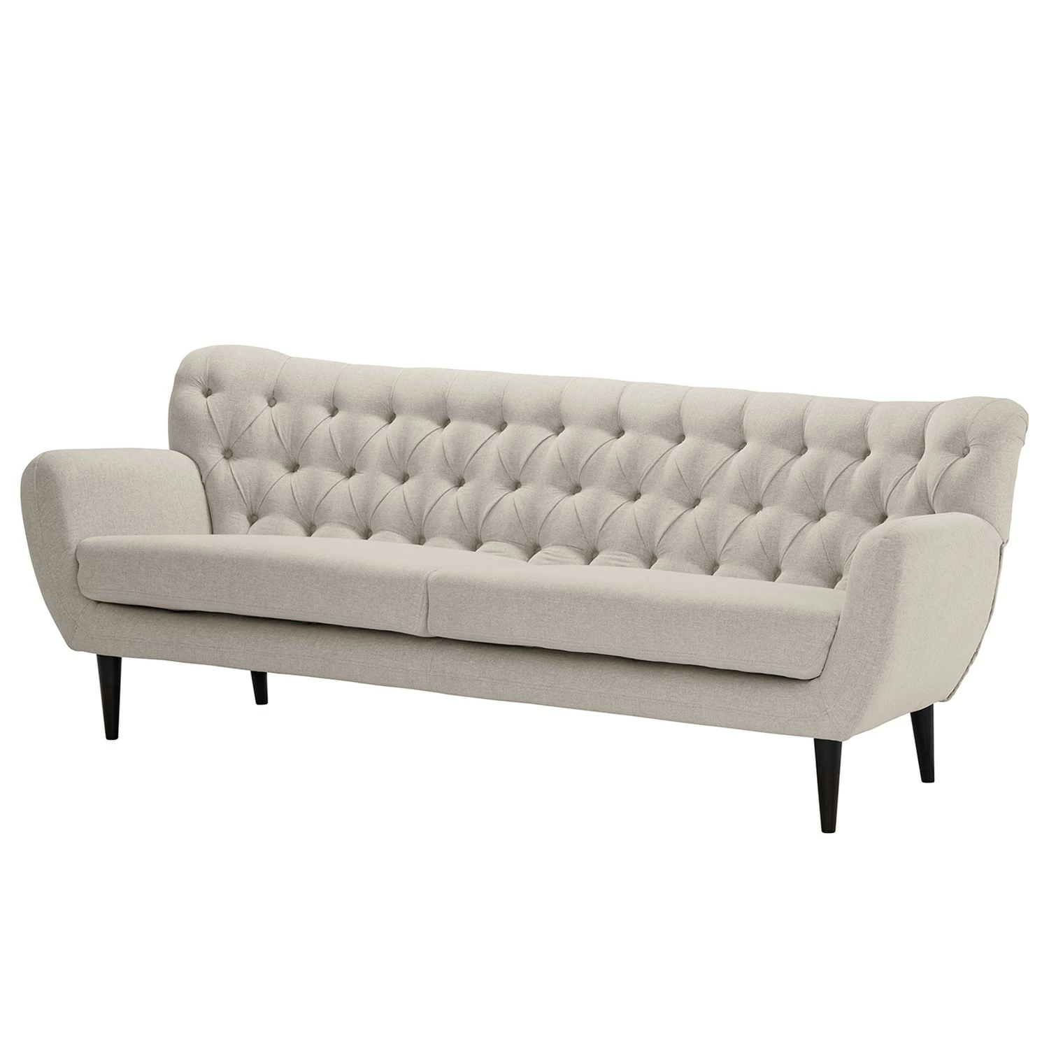 Norrwood Sofa Lowen I (2,5-Sitzer) - Microfaser - Webstoff Nere: Hellgrau 1 Norrwood Sofa Lowen I (2,5-Sitzer) - Microfaser - Webstoff Nere: Hellgrau