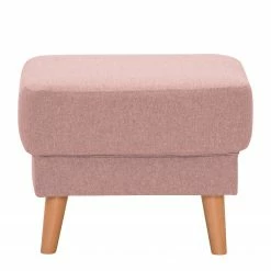 Norrwood Polsterhocker Bette II - Webstoff - Rosé -WOHNZIMMERMÖBEL Verkäufe 1000185130 190903 16071802668 DETAILS P000000001000185130
