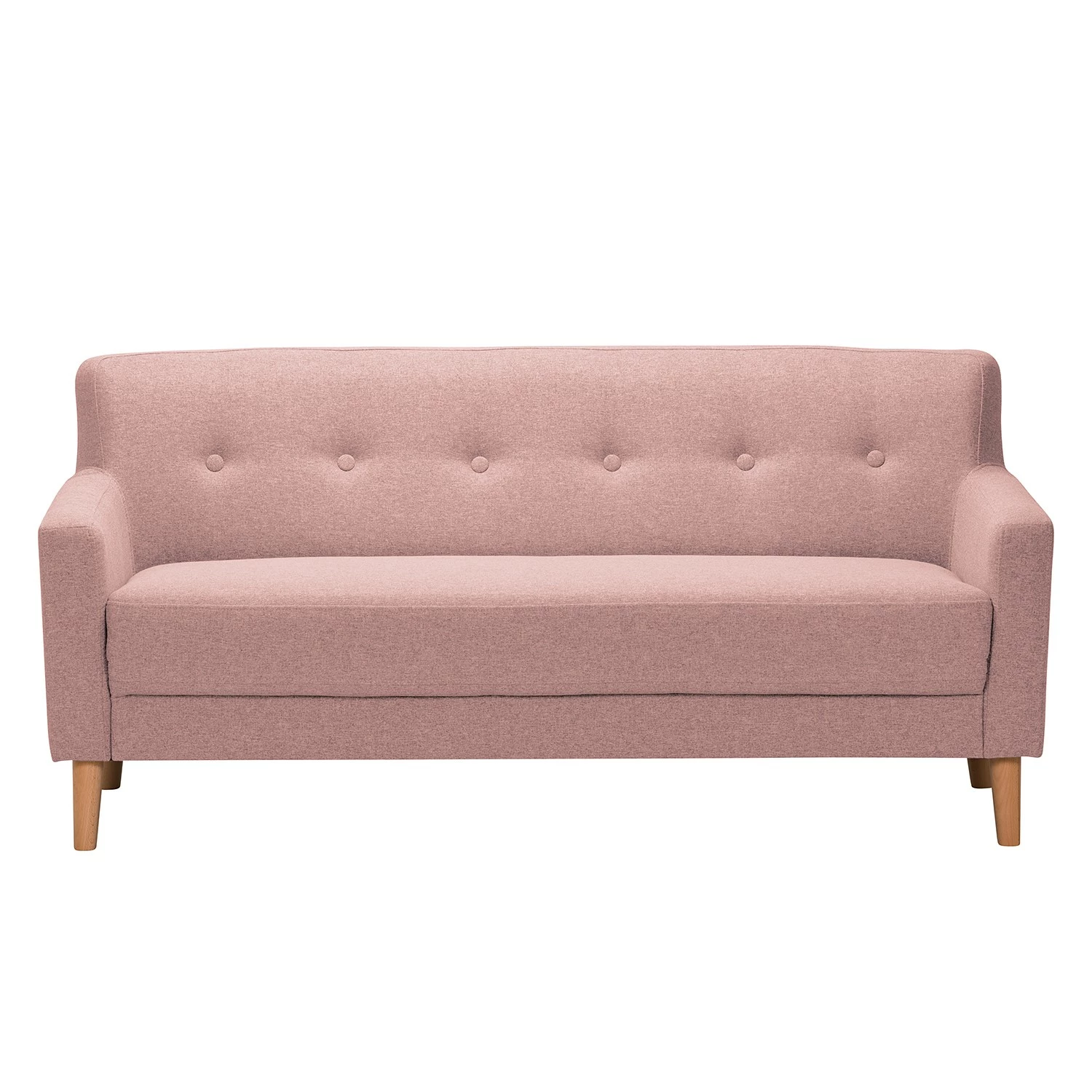 Norrwood Sofa Bette II (3-Sitzer) - Webstoff - Rosé 3 Norrwood Sofa Bette II (3-Sitzer) - Webstoff - Rosé – Bild 3