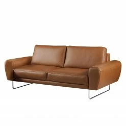 Loftscape Sofa Kerman (2-Sitzer) - Echtleder - Cognac