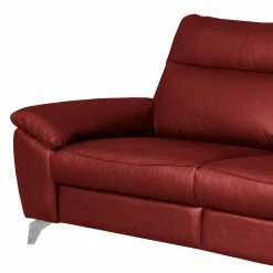 Modoform Sofa Kimball (2,5 -Sitzer) - Echtleder - Rot - Keine Funktion -WOHNZIMMERMÖBEL Verkäufe 1000185314 190917 17055500196 DETAILS P000000001000185314