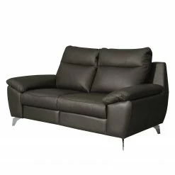 Modoform Sofa Kimball (2 -Sitzer) - Echtleder - Dunkelgrau - Keine Funktion