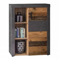 Trendteam Kommode Indy - Altholz Pinie Dekor / Vintage Grau -WOHNZIMMERMÖBEL Verkäufe 1000185494 190905 12592500004 DETAILS P000000001000185494