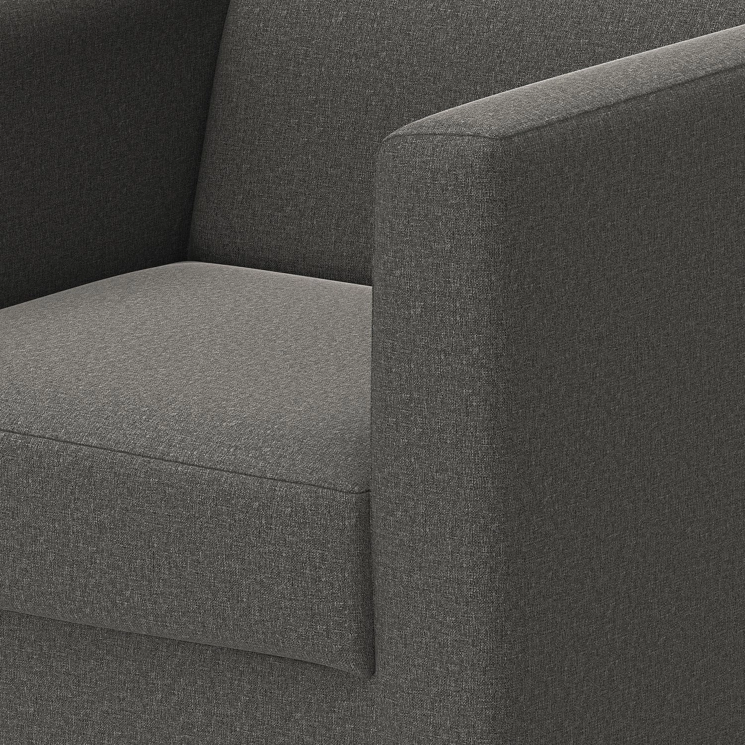 Loftscape Sessel Wilno XV - Flachgewebe - Dunkelgrau 8 Loftscape Sessel Wilno XV - Flachgewebe - Dunkelgrau – Bild 8