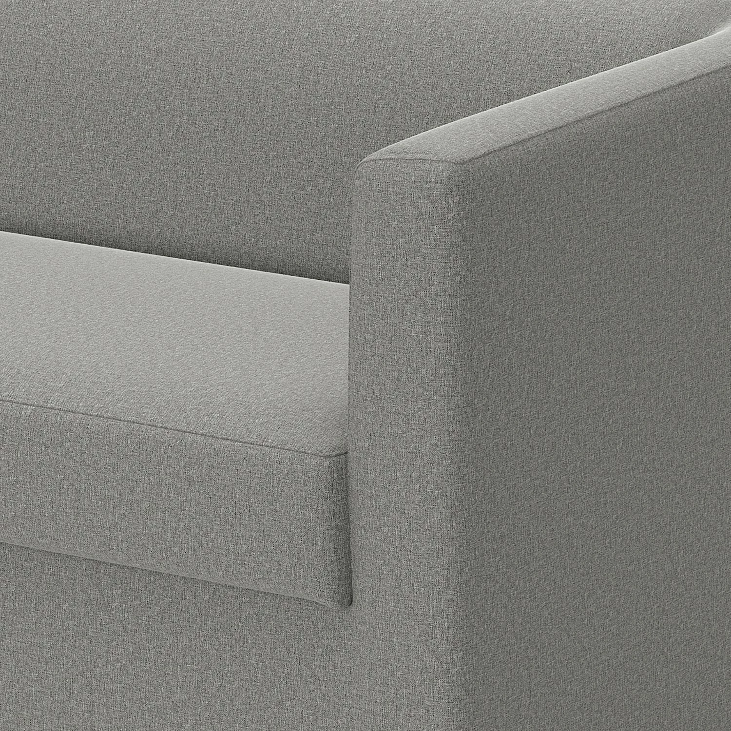 Loftscape Sofa Wilno VII (2-Sitzer) - Flachgewebe - Grau 9 Loftscape Sofa Wilno VII (2-Sitzer) - Flachgewebe - Grau – Bild 9