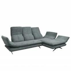 Loftscape Ecksofa Whaltey II - Webstoff - Mintgrau - Longchair davorstehend rechts -WOHNZIMMERMÖBEL Verkäufe 1000186813 191001 12494501454 DETAILS P000000001000186813