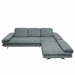 Loftscape Ecksofa Whaltey II - Webstoff - Mintgrau - Longchair davorstehend rechts -WOHNZIMMERMÖBEL Verkäufe 1000186813 191001 12494501456 DETAILS P000000001000186813