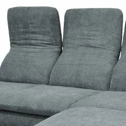 Loftscape Ecksofa Whaltey II - Webstoff - Mintgrau - Longchair davorstehend rechts -WOHNZIMMERMÖBEL Verkäufe 1000186813 191001 12494601461 DETAILS P000000001000186813