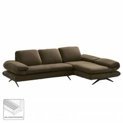 Loftscape Ecksofa Whaltey III - Antiklederlook - Dunkelbraun - Longchair davorstehend rechts -WOHNZIMMERMÖBEL Verkäufe 1000186822 210323 15265702198 DETAILS P000000001000186822