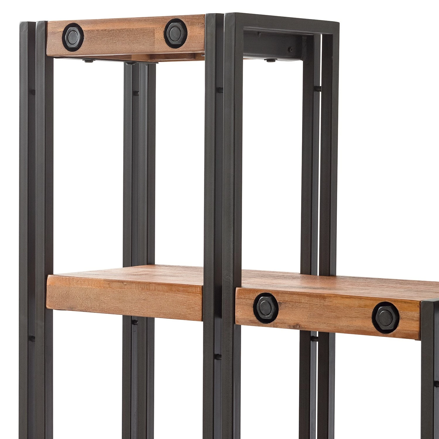 Ars manufacti Stufenregal Manchester - Akazie massiv / Metall - Akazie / Anthrazit 9 Ars manufacti Stufenregal Manchester - Akazie massiv / Metall - Akazie / Anthrazit – Bild 9