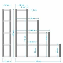Ars manufacti Stufenregal Manchester - Akazie massiv / Metall - Akazie / Anthrazit 23 Ars manufacti Stufenregal Manchester - Akazie massiv / Metall - Akazie / Anthrazit -WOHNZIMMERMÖBEL Verkäufe 1000187007 200506 16090600003 SKETCH DETAILS P000000001000187007 sketch