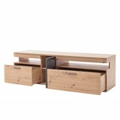 Naturoo TV-Lowboard Callington II - Balkeneiche Dekor / Anthrazit -WOHNZIMMERMÖBEL Verkäufe 1000187539 190920 09480000004 DETAILS P000000001000187539