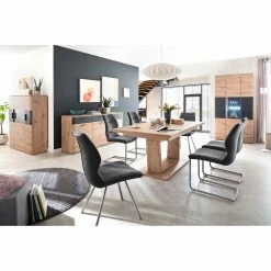 Naturoo Highboard Callington I - Balkeneiche Dekor / Anthrazit 6 Naturoo Highboard Callington I - Balkeneiche Dekor / Anthrazit -WOHNZIMMERMÖBEL Verkäufe 1000187552 190920 09480100014 MOOD DETAILS P000000001000187552 mood