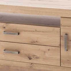 Naturoo TV-Lowboard Mendes II - Balkeneiche Dekor / Anthrazit -WOHNZIMMERMÖBEL Verkäufe 1000187561 190920 09480400055 DETAILS P000000001000187561