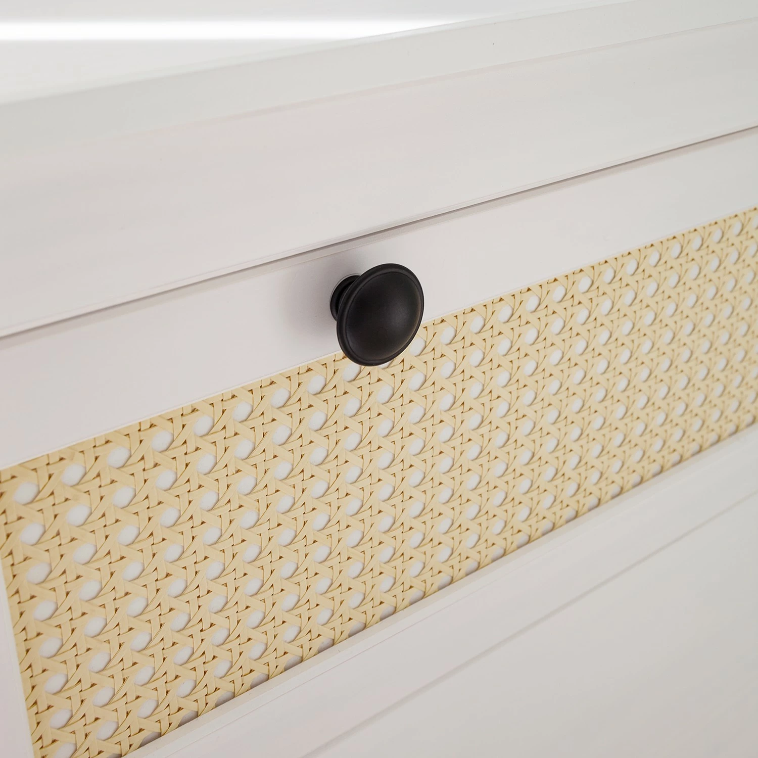 Maison Belfort Kommode Belleria II - Kiefer massiv / Wiener Geflecht - Weiß 10 Maison Belfort Kommode Belleria II - Kiefer massiv / Wiener Geflecht - Weiß – Bild 10