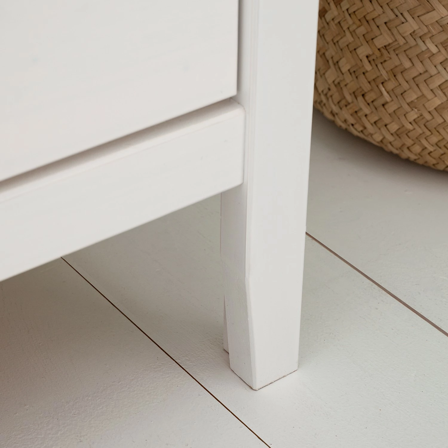 Maison Belfort Kommode Belleria II - Kiefer massiv / Wiener Geflecht - Weiß 12 Maison Belfort Kommode Belleria II - Kiefer massiv / Wiener Geflecht - Weiß – Bild 12