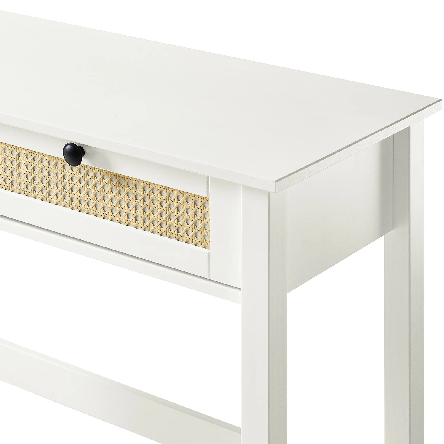 Maison Belfort Konsole/Schminktisch Belleria - Kiefer massiv / Wiener Geflecht - Weiß 7 Maison Belfort Konsole/Schminktisch Belleria - Kiefer massiv / Wiener Geflecht - Weiß – Bild 7