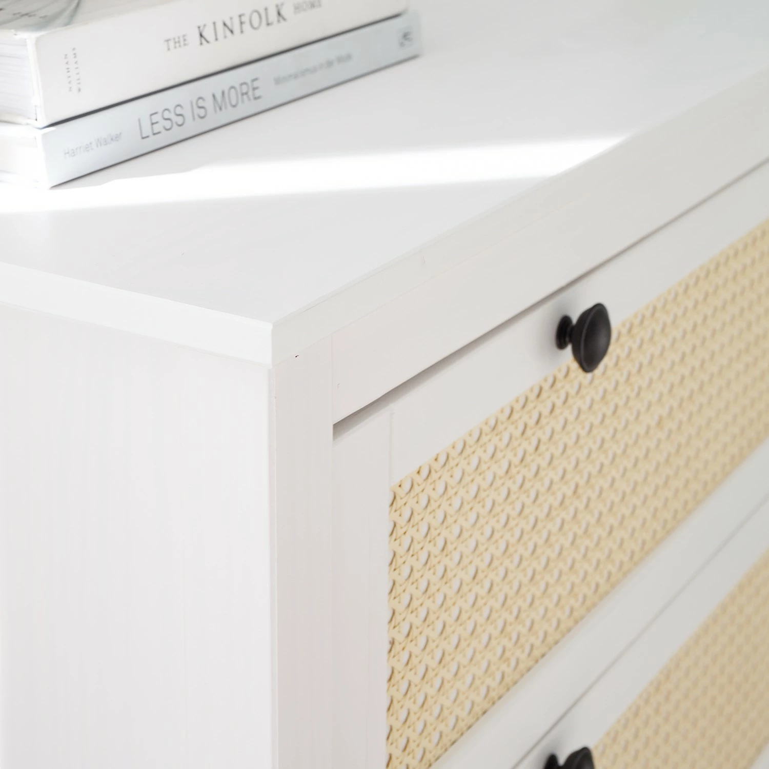 Maison Belfort Kommode Belleria I - Kiefer massiv / Wiener Geflecht - Weiß 13 Maison Belfort Kommode Belleria I - Kiefer massiv / Wiener Geflecht - Weiß – Bild 13