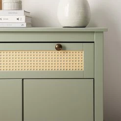 Maison Belfort Kommode Belleria III - Kiefer massiv / Wiener Geflecht - Hellolivgrün 22 Maison Belfort Kommode Belleria III - Kiefer massiv / Wiener Geflecht - Hellolivgrün -WOHNZIMMERMÖBEL Verkäufe 1000187602 200505 06385700020 DETAILS P000000001000187602